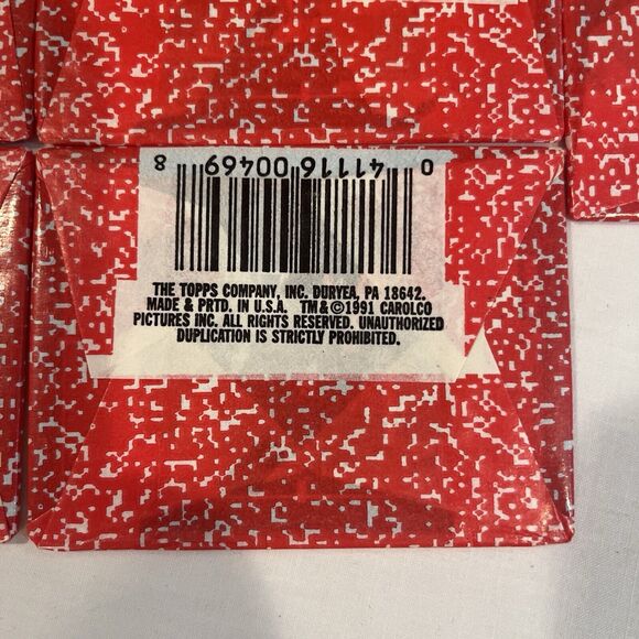 7 Terminator 2, Judgment Day, Movie Stickers, Sealed Wax Packs Of 5, Topps 1991 - Picture 4 of 4